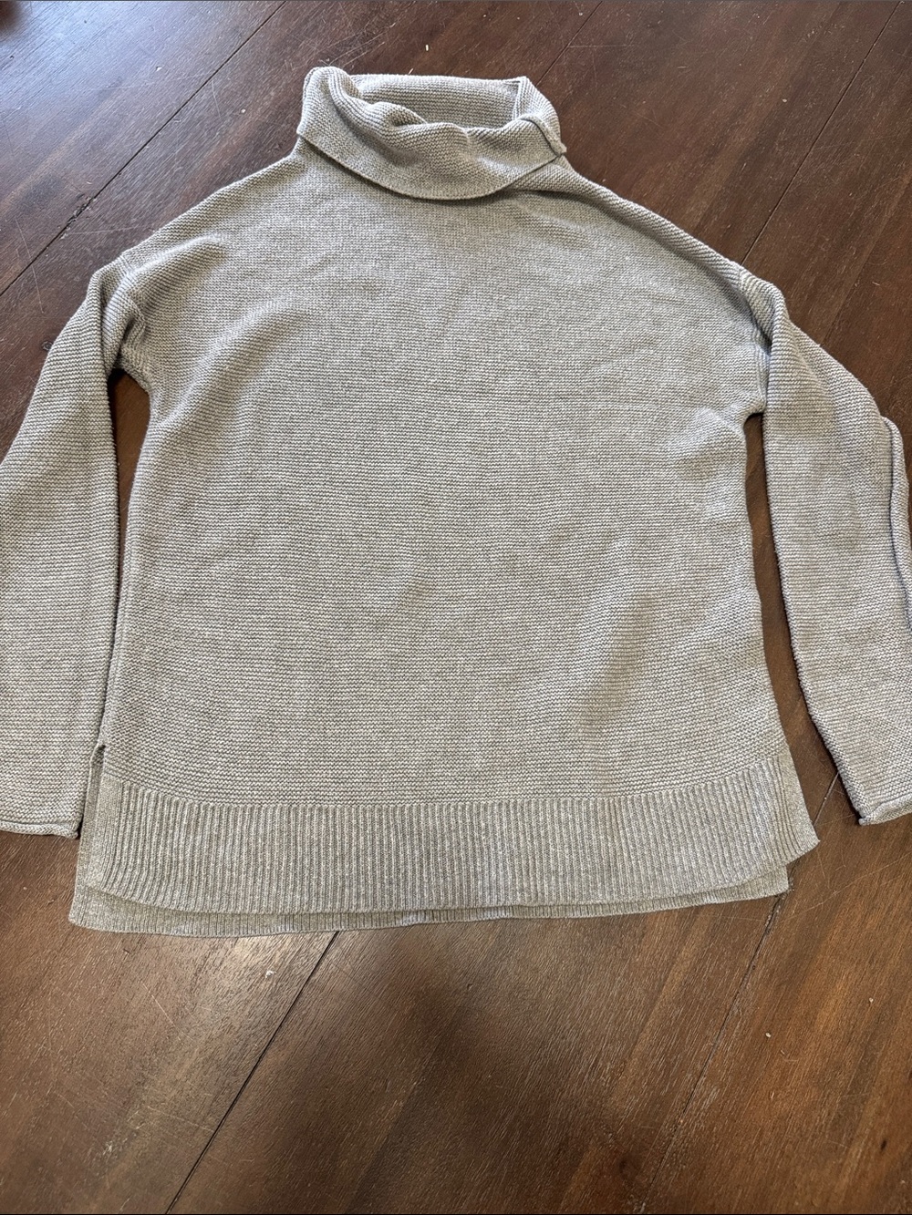 Old Navy Light Gray Cowl Neck Sweater